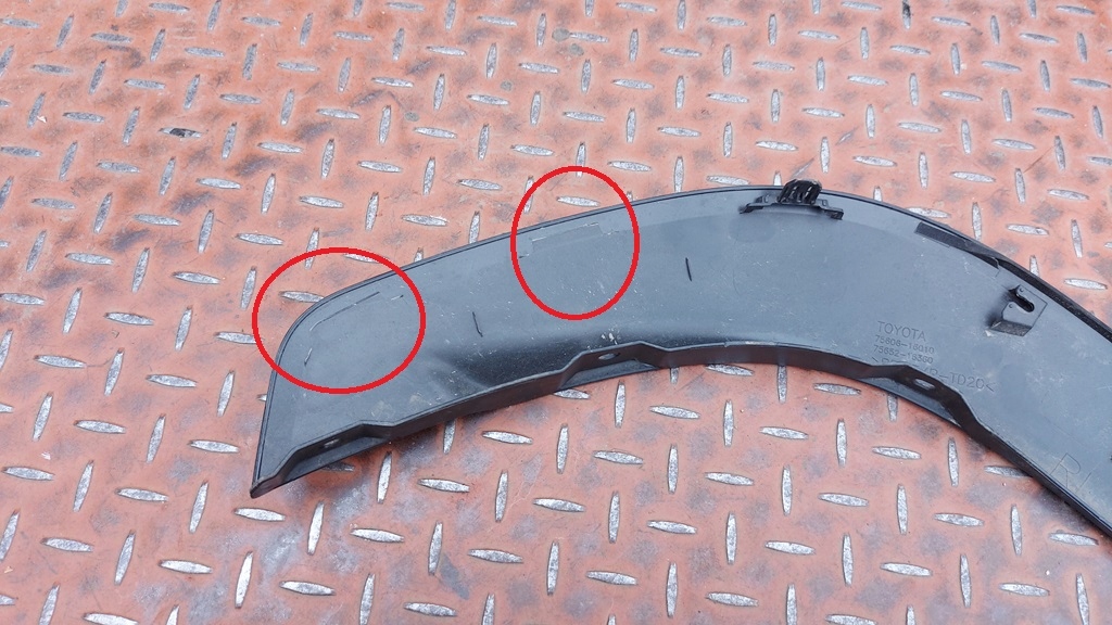 фото №15, Молдинг накладка крила ліва лівий задня toyota corolla cross 21-