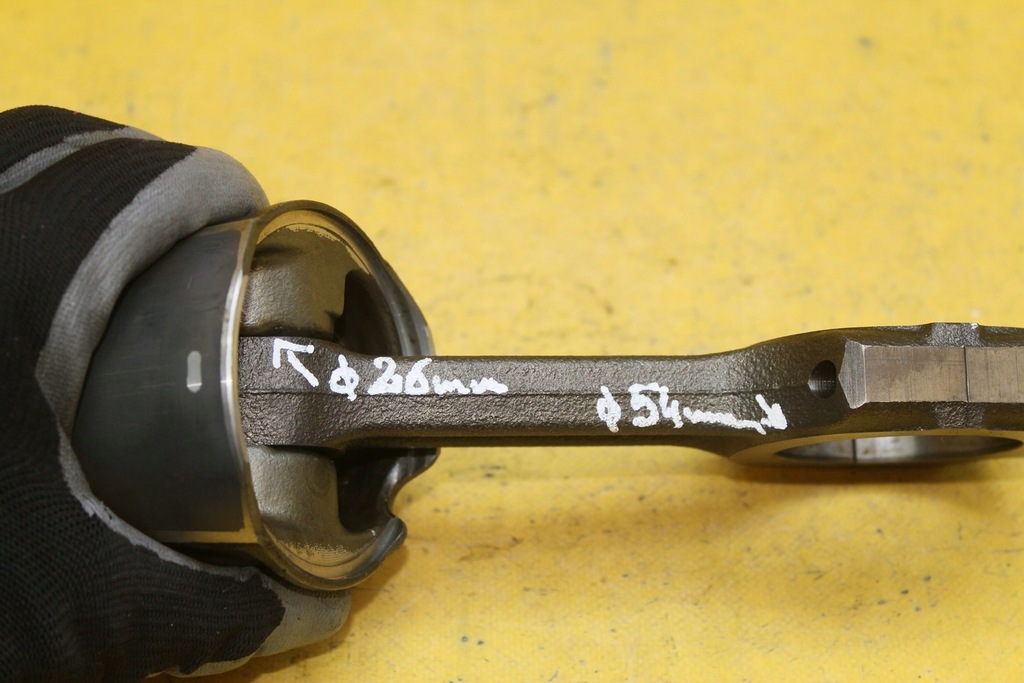 фото №7, Поршень шатун шатун 192a8000 bravo ii 1.9 jtd