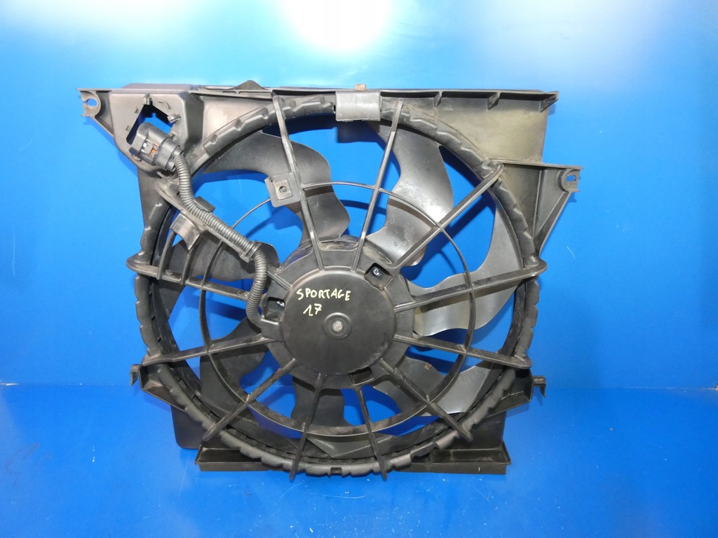 фото №1, Kia sportage iii вентилятор радіатор