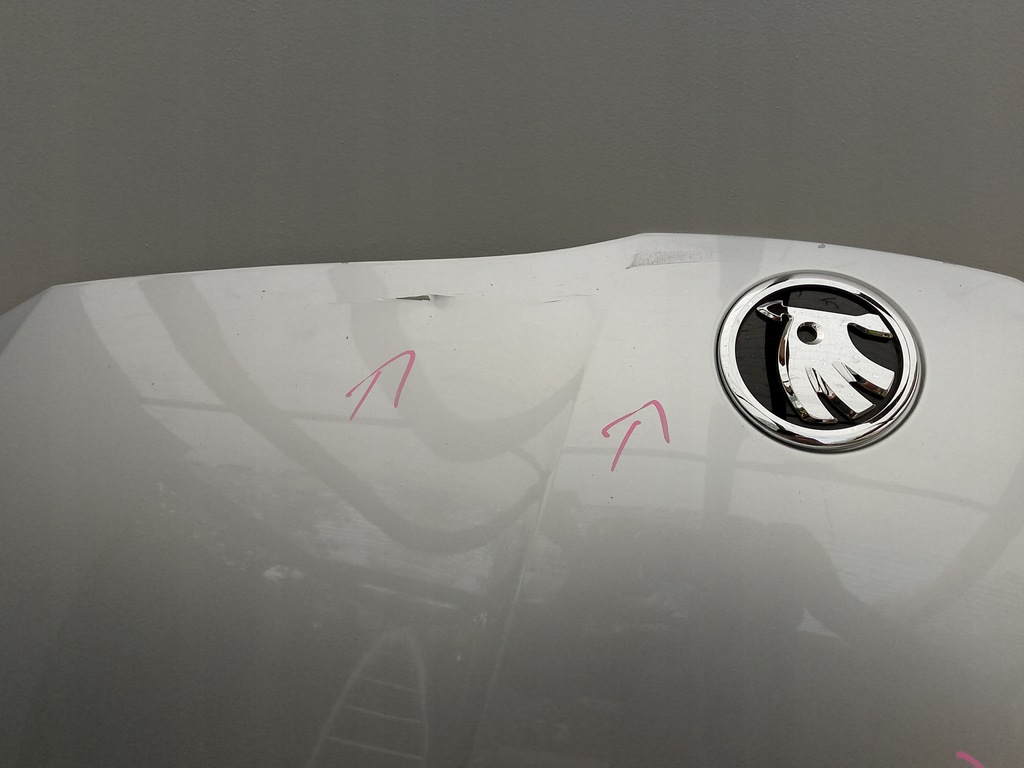 фото №12, Skoda octavia iv 4 5e 20 - капот передня кришка двигуна =