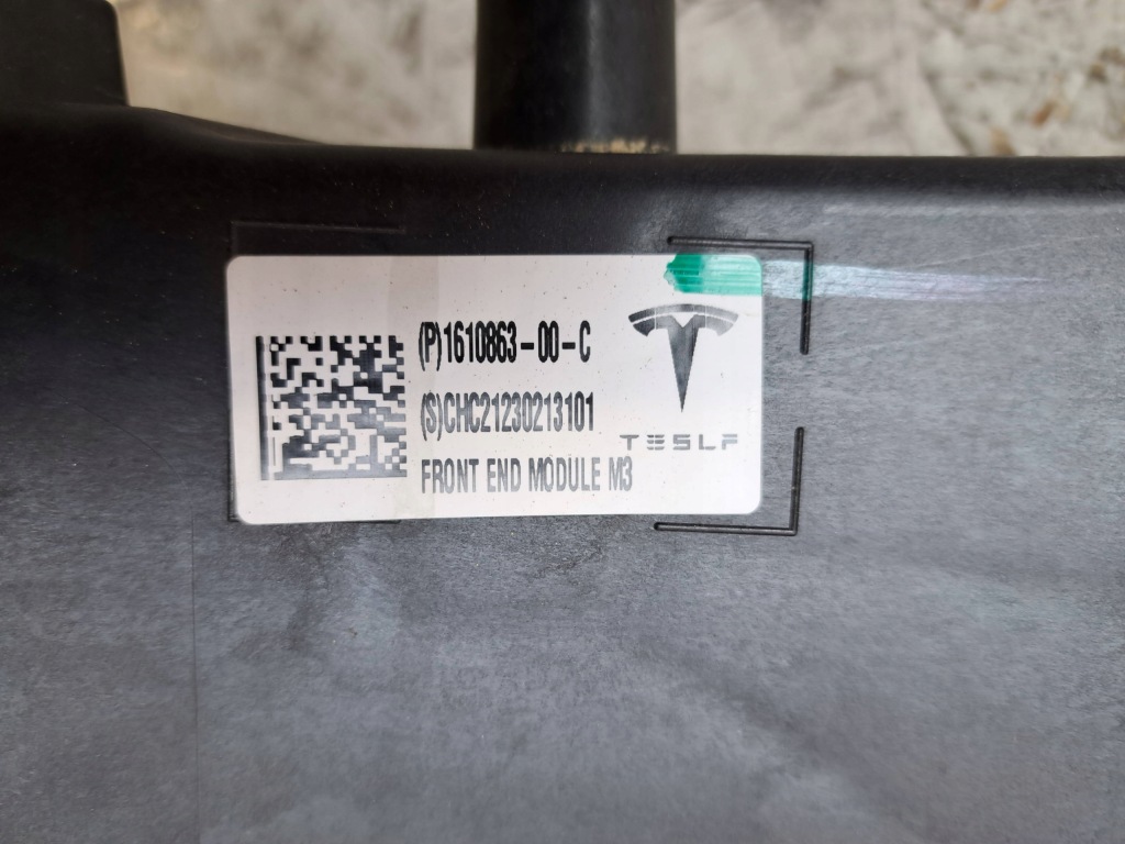 Tesla 3 iii 1610866-00-a ремінь передній підсилювач Доставка