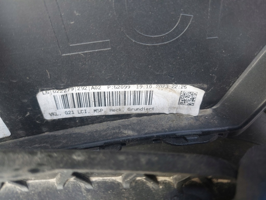 фото №16, Бампер задня задній bmw 3 g21 lift lci m-pakiet eu