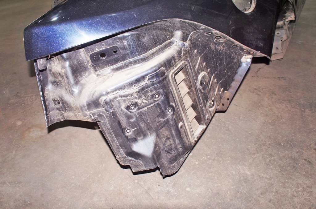 фото №6, Sv253 jaguar xf ii x260 ^ чверть крила правий задня blue sedan