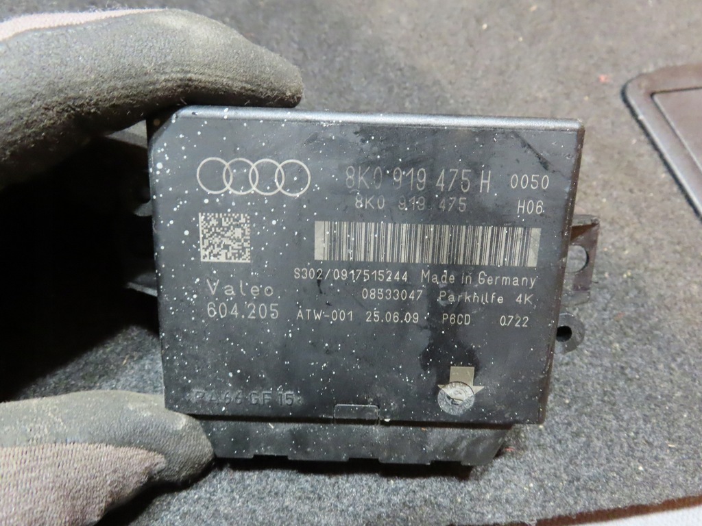 фото №1, Audi a5 8t3 модуль pdc 8k0919475h