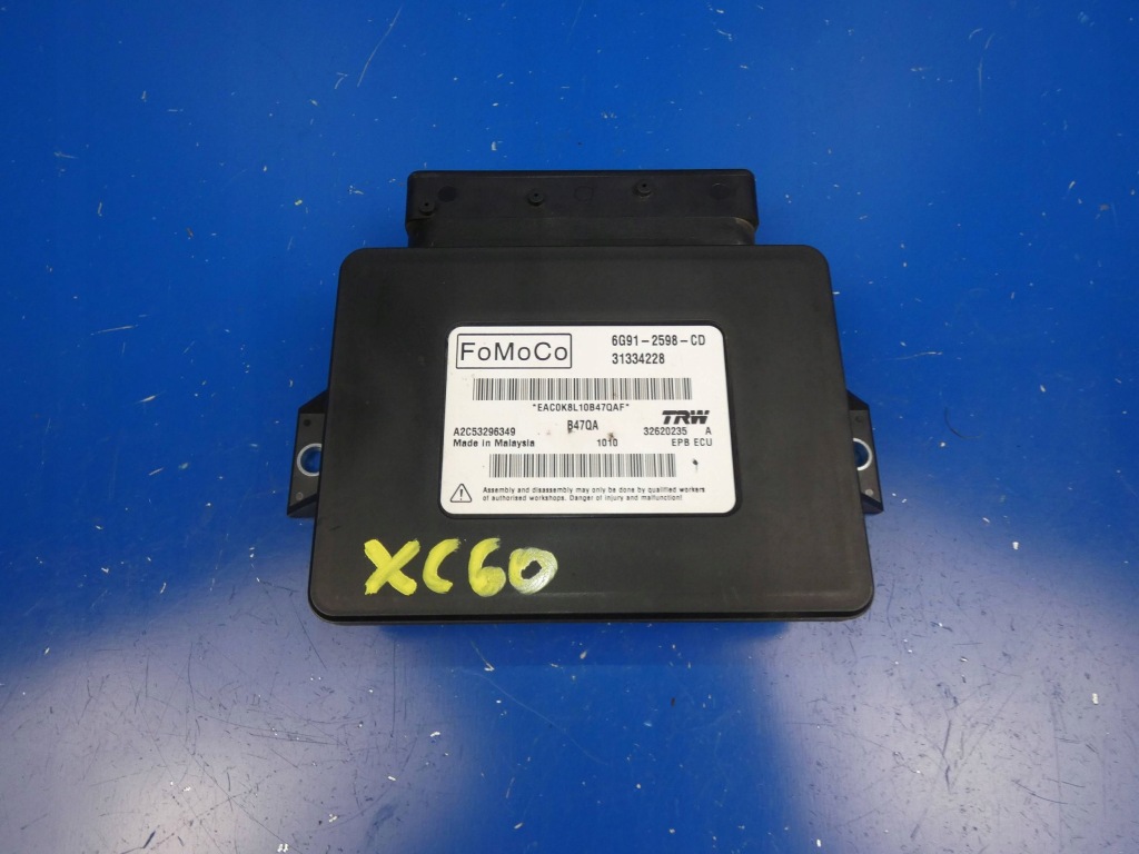 фото №1, Volvo xc60 модуль гальма ручного 31334228 08-13