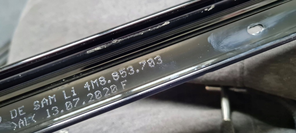 фото №9, Sq8 4m rsq8 q8 молдинг дахова ліва sline czarna 4m8853703a t94