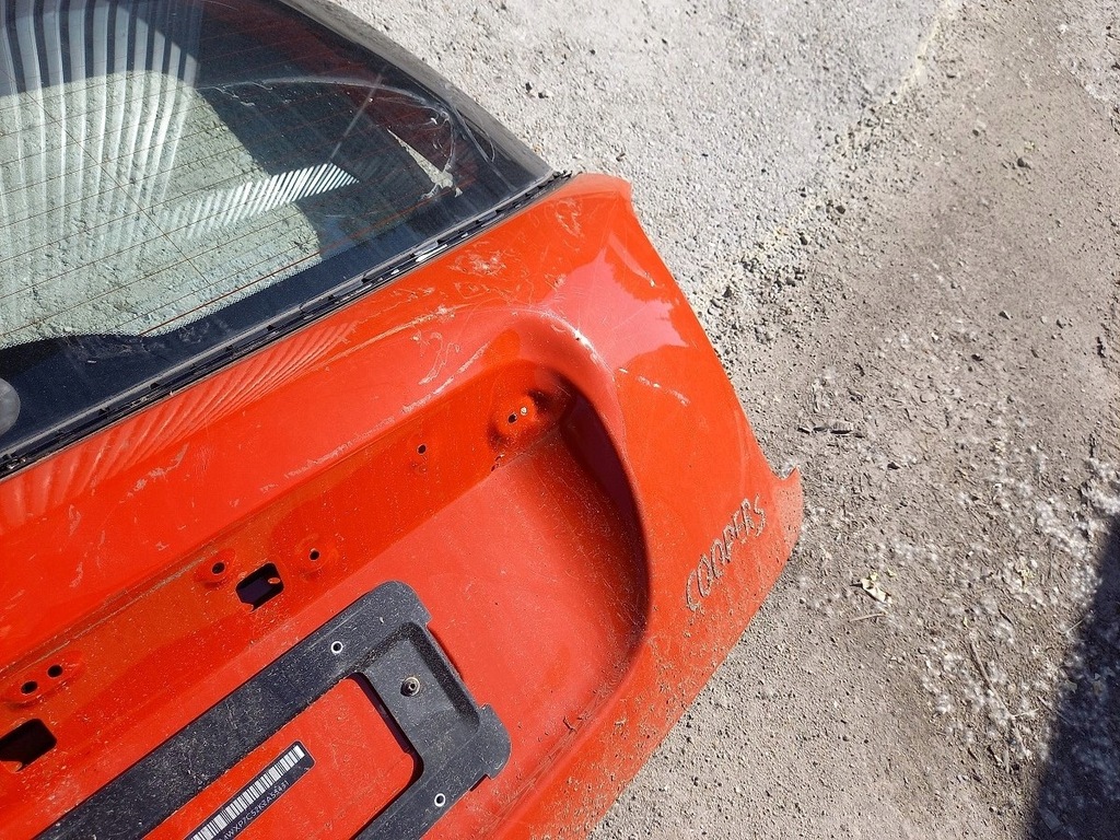 фото №4, Emu крышка багажника задняя mini cooper r56 стекло