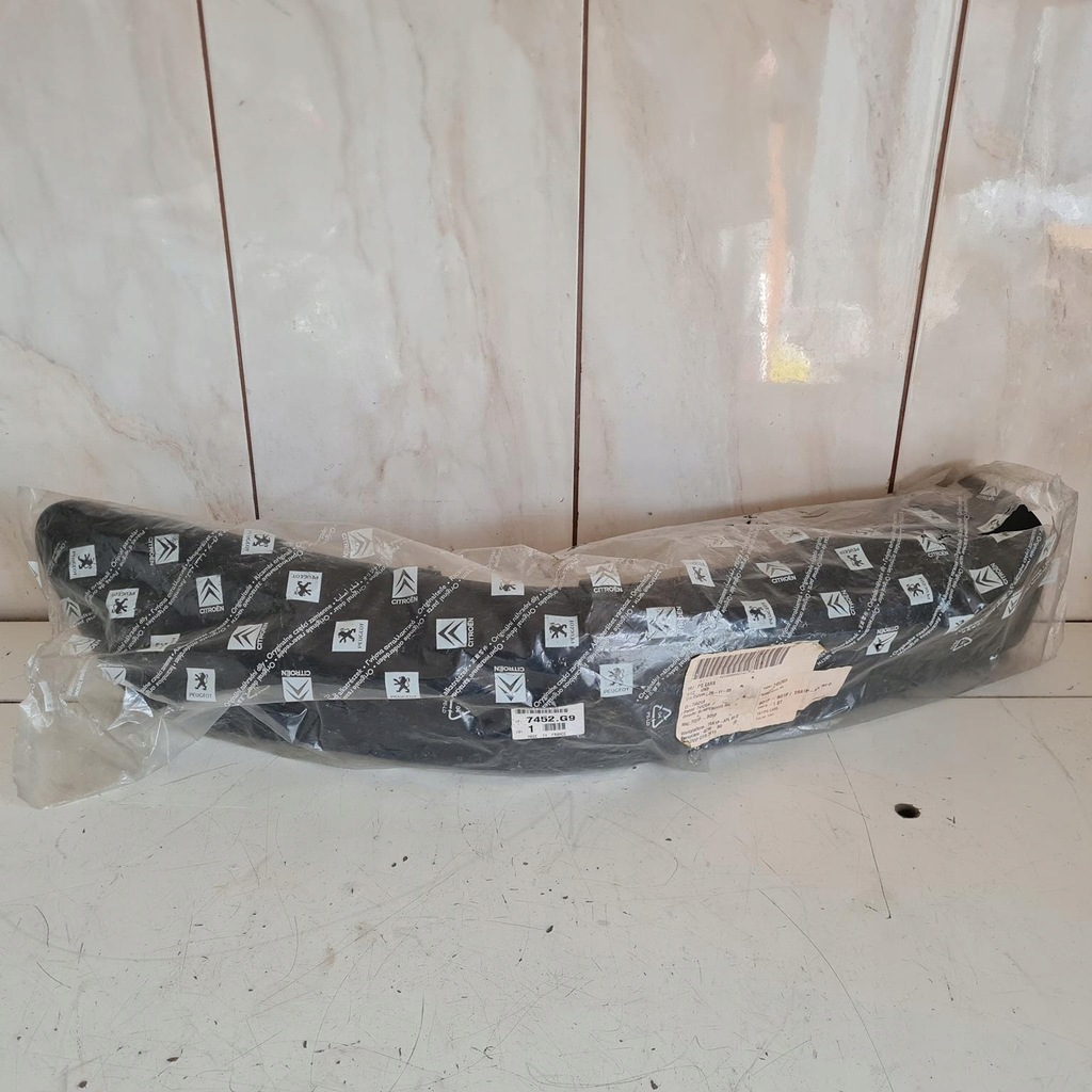 фото №9, Citroen xsara молдинг бампера правый перед оригинальный номер 962217387