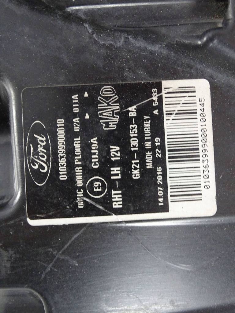 фото №7, Лампа перед передняя левая ford transit custom 13-17