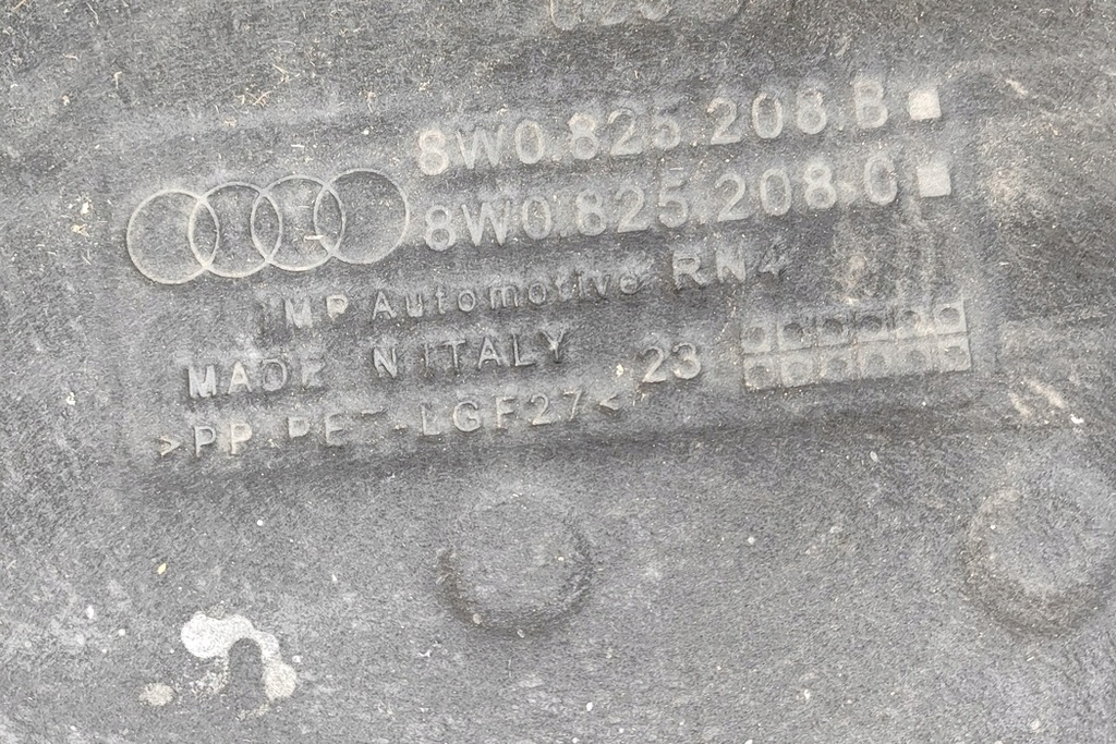 фото №7, Audi a4 rs4 avant b9 правая сторона защита подвеска 8w0825208b 2023 24884054