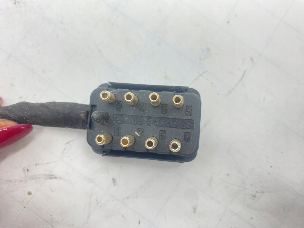 фото №8, Електропроводка джгут дросель круїз-контроль mercedes w124 e280 e320 1244400409