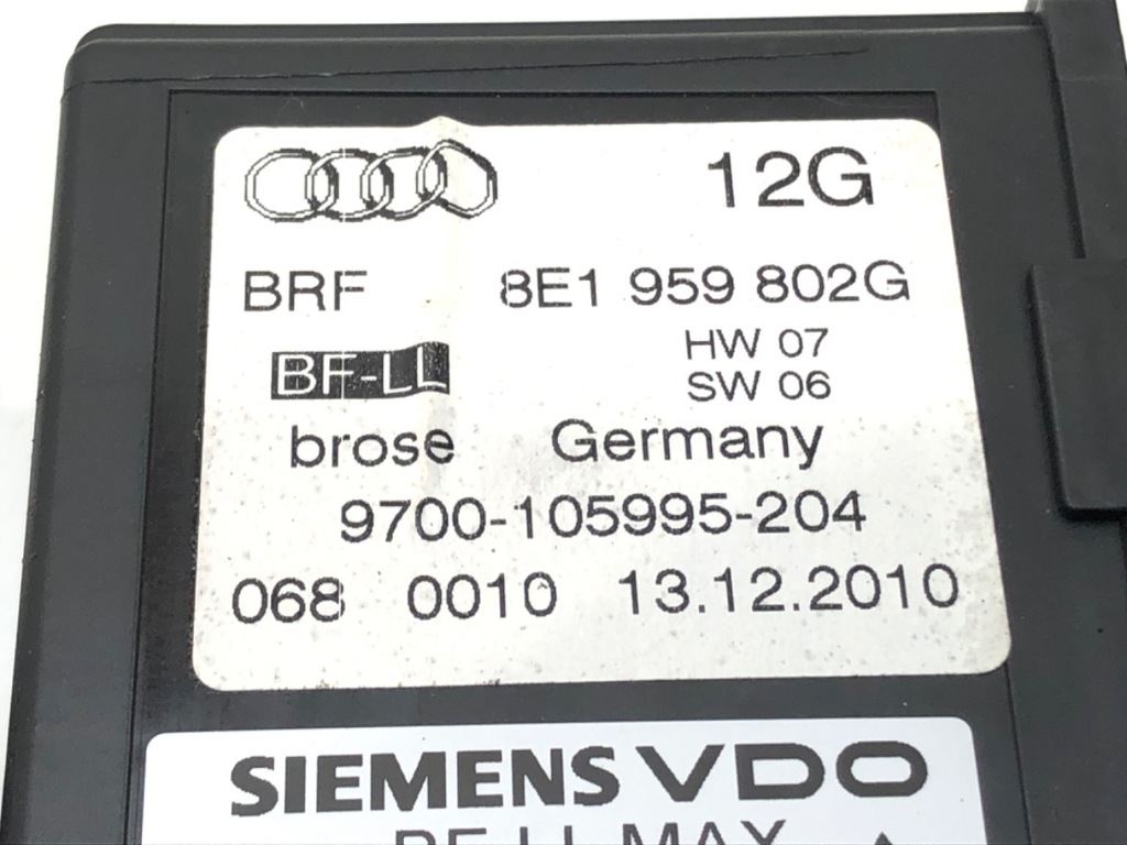 фото №6, Підйомник скло правий перед seat exeo