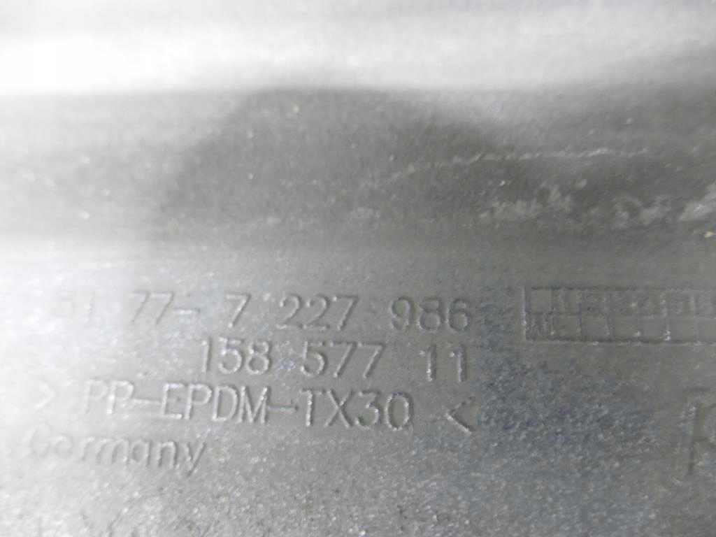 фото №15, Bmw оригинальный номер 7227986 молдинг порог правая