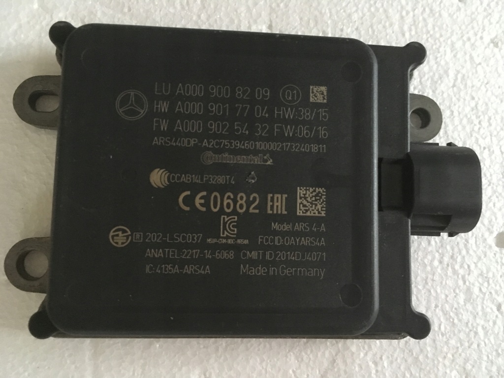 фото №1, Радар датчик distronic mercedes a0009008209