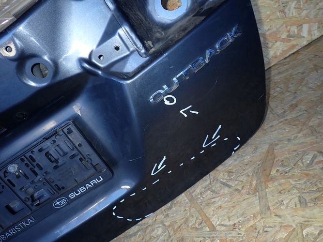 фото №8, Subaru outback vi 21- крышка багажника задняя задняя