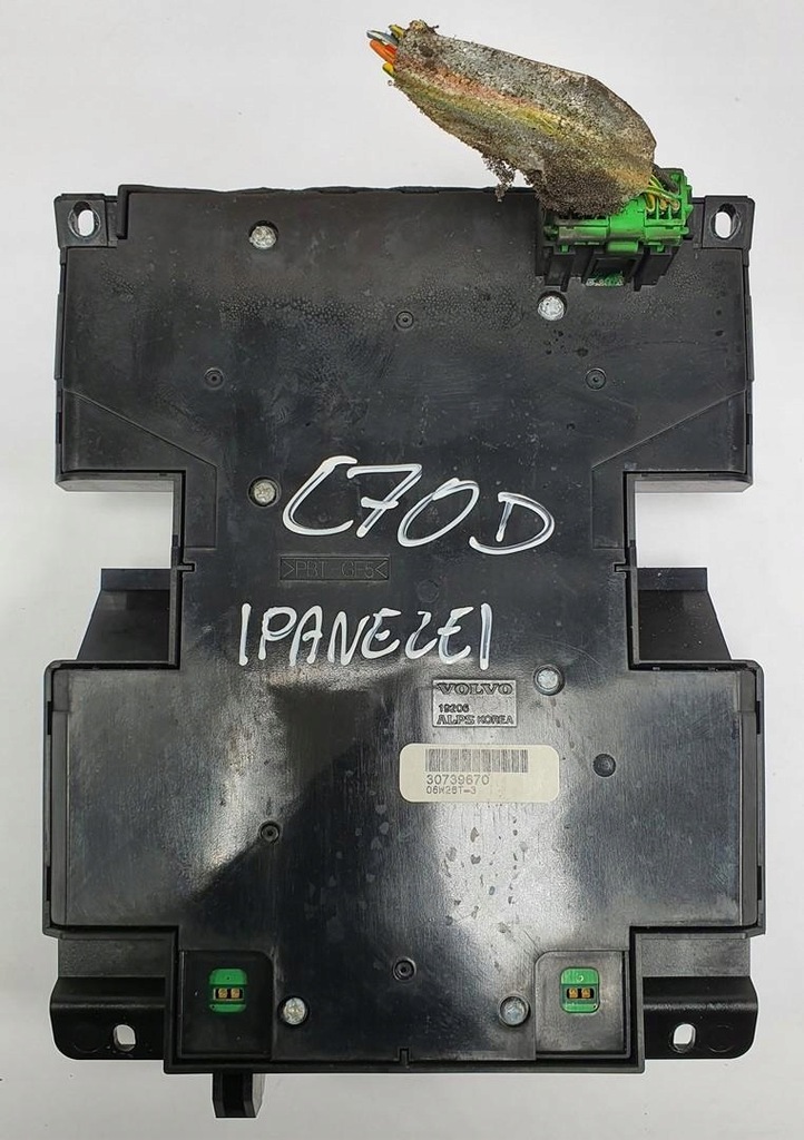 фото №6, Панель управление обдув радио volvo c70 ii 30739670