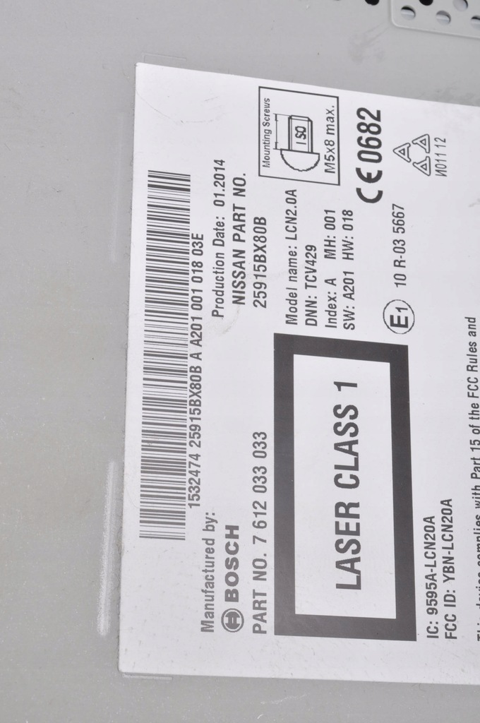 фото №9, Nissan juke i f15 радио 25915bx80b