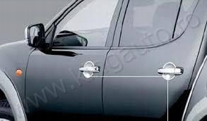 фото №1, Mitsubishi l200 захист pod ручка двері хром