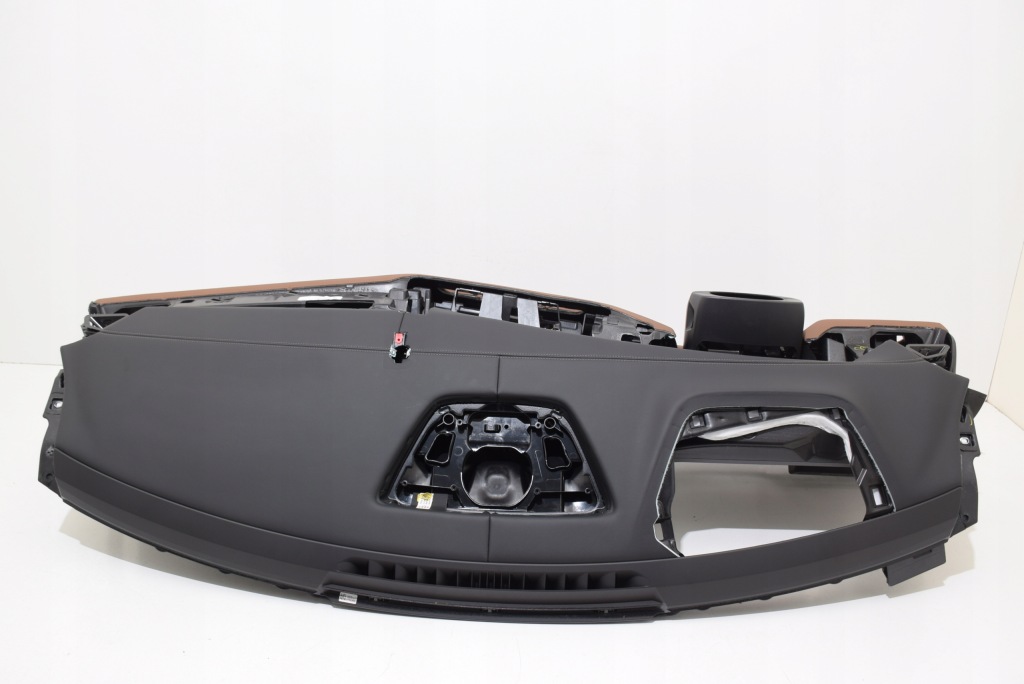 фото №11, Bmw x5 g05 x5m f95 lci lift панель приладів приладова консоль шкіра hud tarumabraun