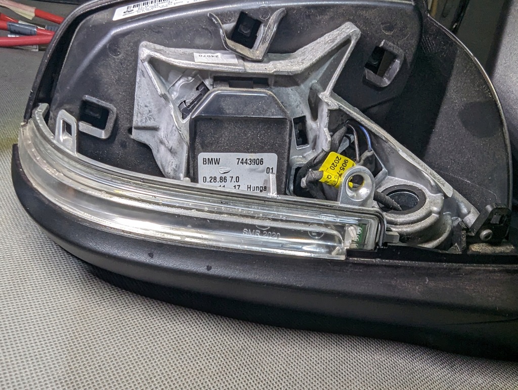 фото №9, Зеркало правое bmw f30 5pin фотохромный 7443906 394