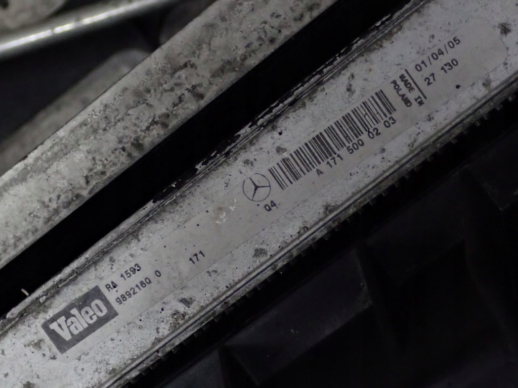 Комплект радіатор вентилятор mercedes slk 2 200 r171 1.8 a2035001754 Київ