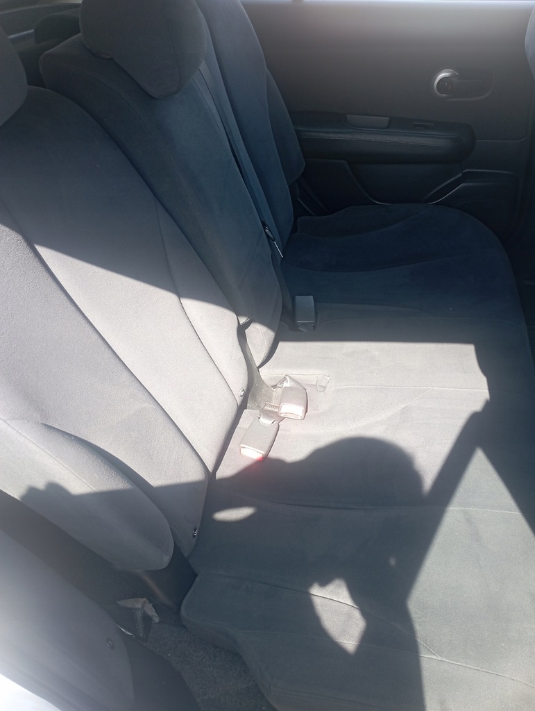 фото №1, Nissan tiida сидіння сидіння задня заднє сидіння задня задня