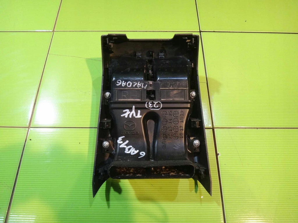 фото №5, Mazda 6 iii gj 13r решётки обдув туннель задняя