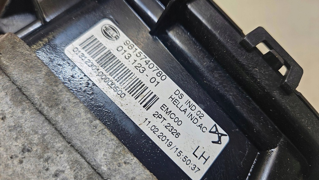 фото №7, Противотуманная фара лампа led перед передняя левый левая citroen ds4 crossback 9815740780