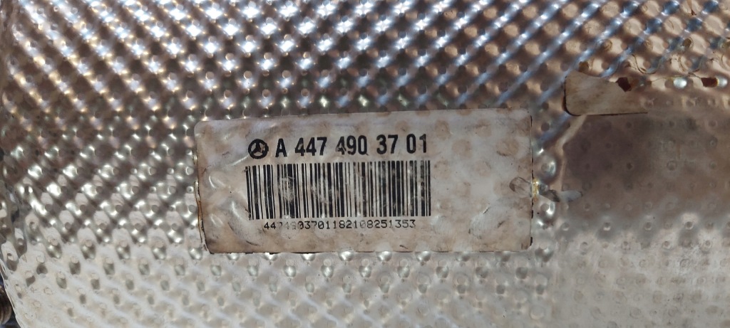 фото №6, Mercedes w447 w910 катализатор фильтр dpf a4474903701