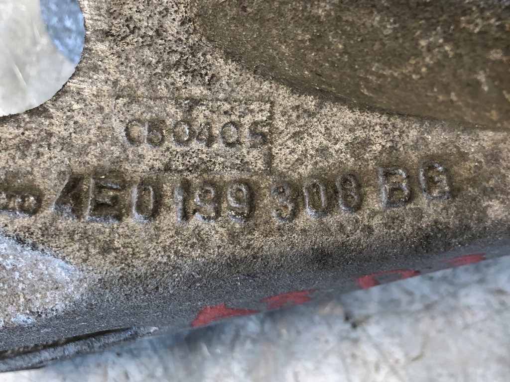 фото №5, Подушка кронштейн двигателя audi a8 d3 4e0199381