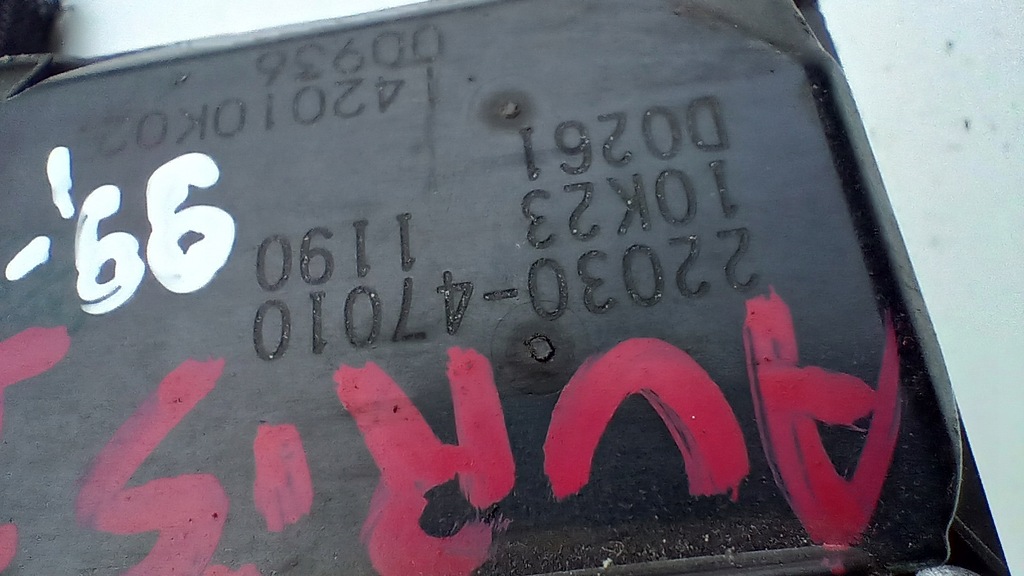 фото №5, Дроссельная заслонка toyota auris i 22030-47010