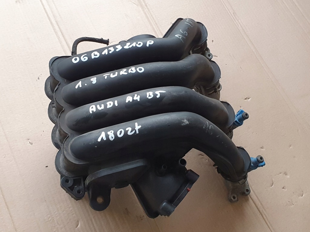 фото №1, Audi a4 b5 1.8t колектор всмоктуючий 06b133210p