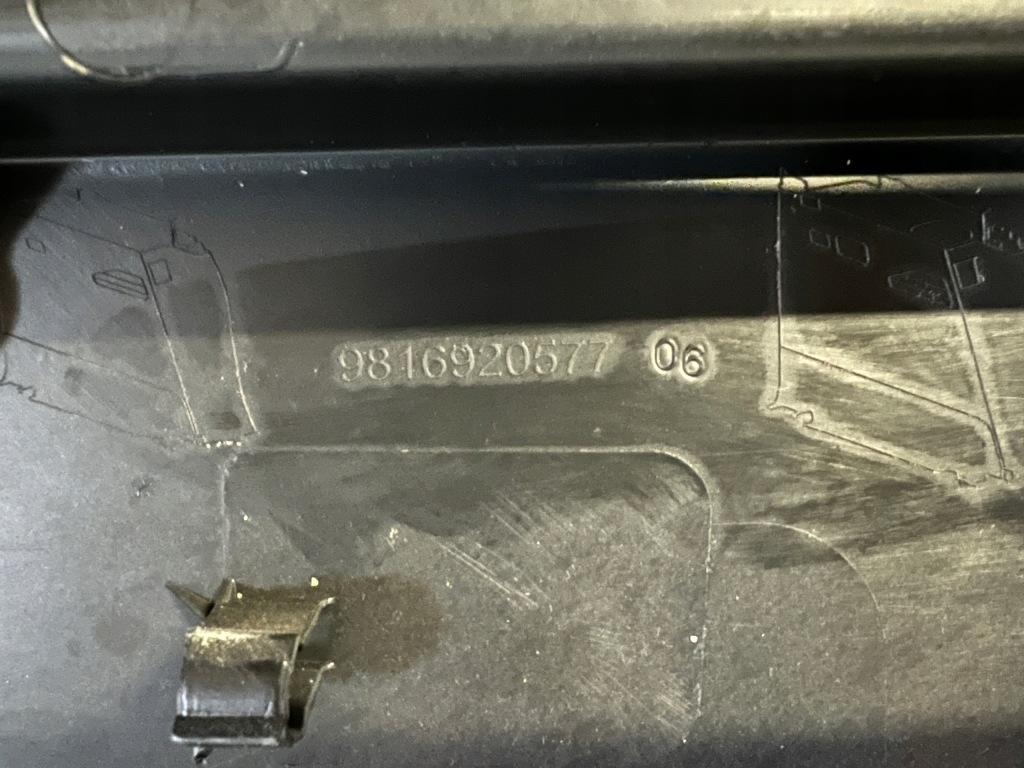 фото №9, Обивка обшивка багажника левый задняя opel combo e 2020r proace rifter