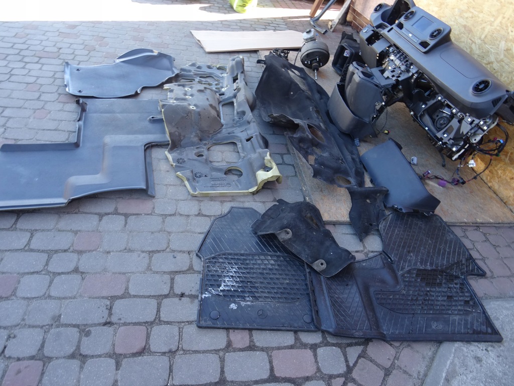 фото №5, Mercedes sprinter 907 910 переходник переделка консоль приборная панель рулевая рейка