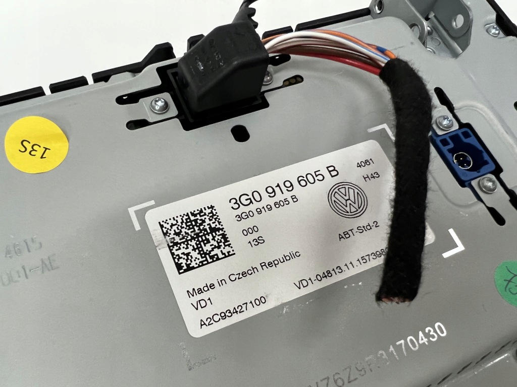 фото №10, Vw golf vii дисплей радио 3g0919605b