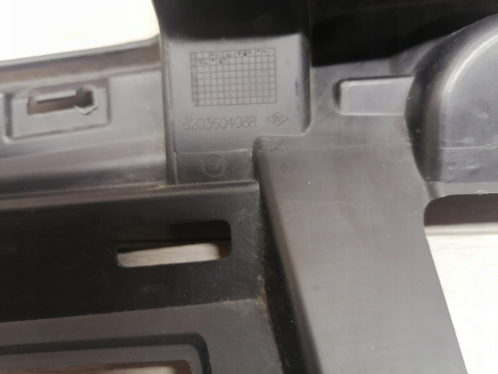 фото №9, Twingo ii lift усилитель решётка радиатора решётка радиатора 620360408r