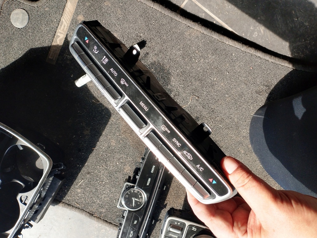 фото №1, Mercedes w205 панель кондиціонера обдув кондиціонер