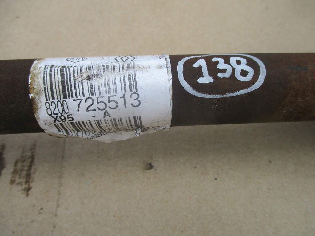 фото №5, Привідний вал права 8200725513 renault scenic iii 1.9dci