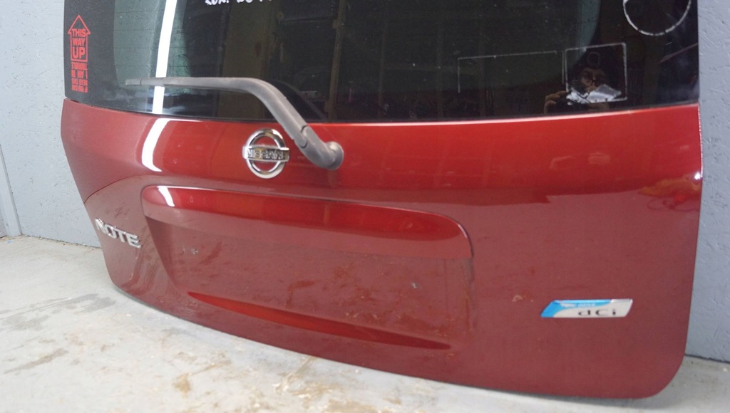 фото №13, Nissan note e11 lift крышка багажника задняя багажника k617
