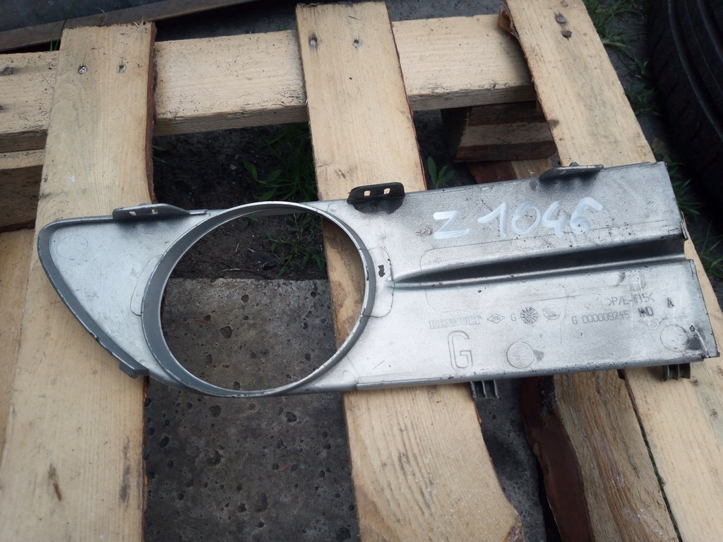 фото №2, Решётка бампера левая renault laguna ii