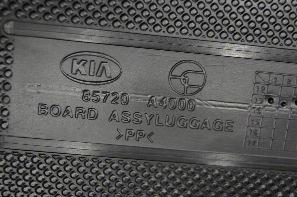 фото №7, Carens iv підлога багажника