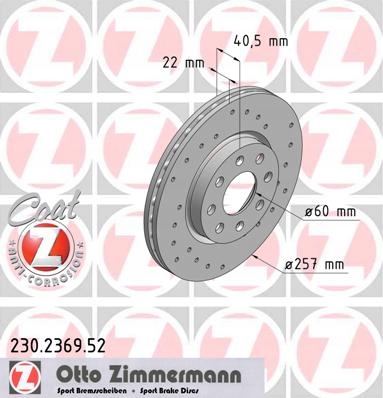 фото №3, Тормозные диски тормозные колодки перед zimmermann opel corsa d