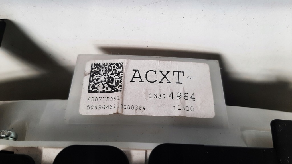 фото №6, Лічильник приладова панель opel astra iv j 13374964 acxt