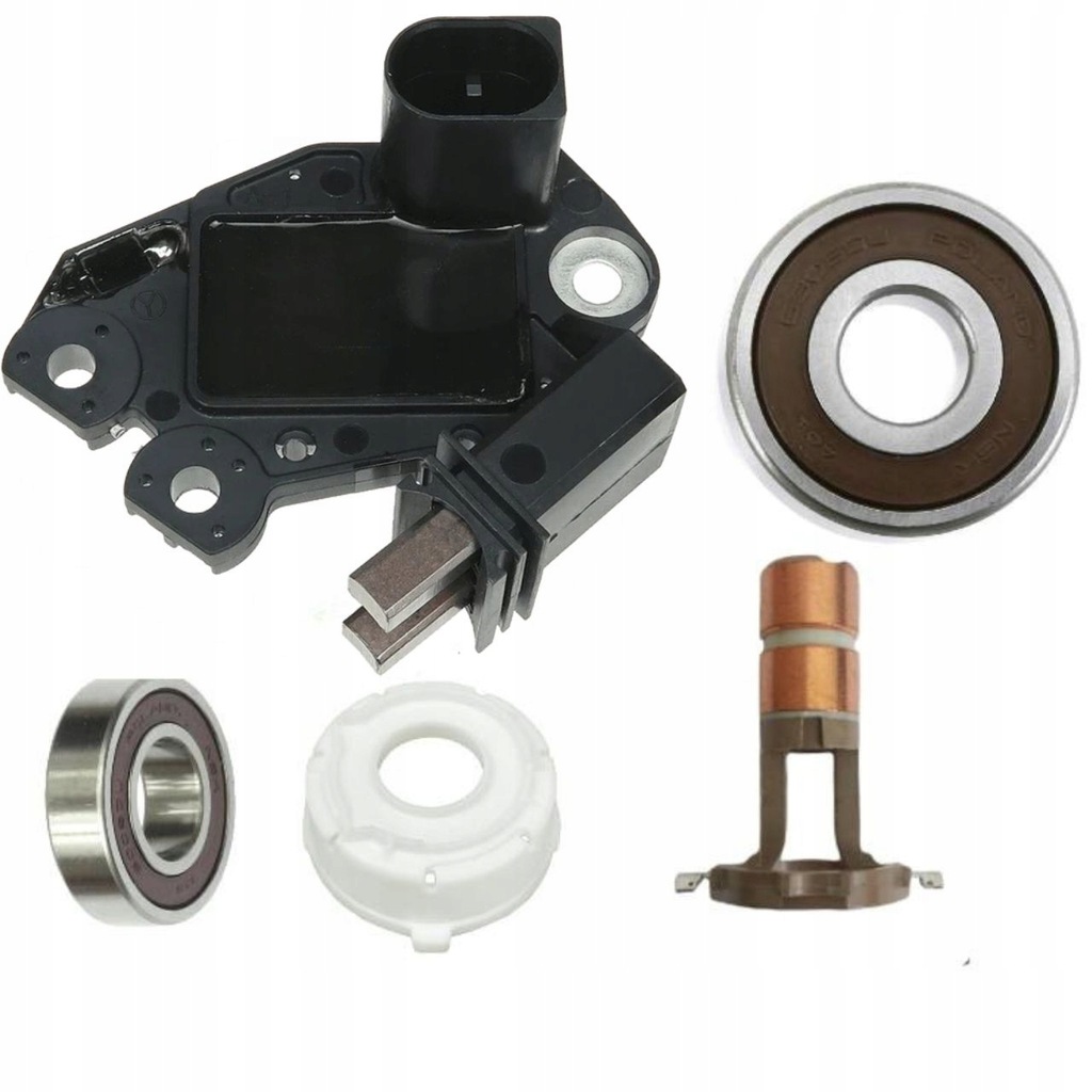 фото №1, Набор ремонтный генератора valeo регулятор l dfm + komutator valeo