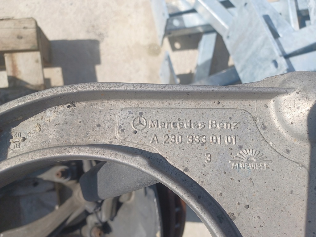 фото №11, Mercedes sl w230 r230 поворотный кулак рычаги правый перед