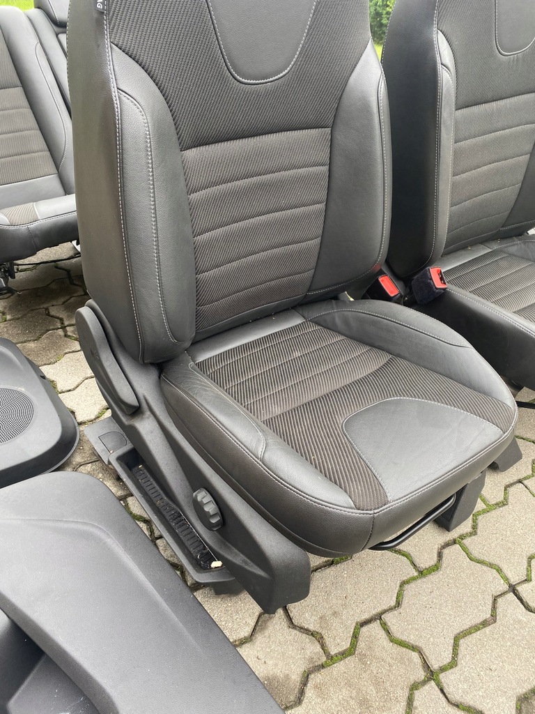 фото №7, Ford kuga mk2 сидіння сидіння заднє сидіння салон напівшкіра