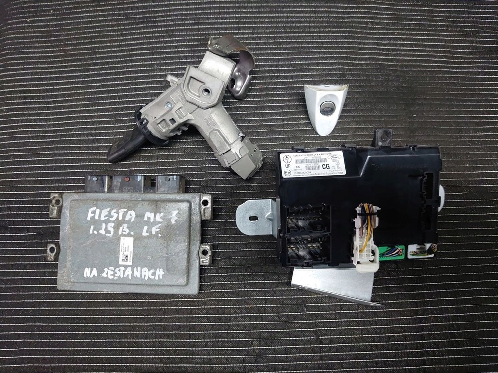 фото №1, Набір стартовий бортовий комп'ютер fiesta mk7 1,25b lift