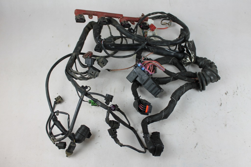 фото №7, Электропроводка двигателя жгут провода audi a4 b6 2.0 fsi awa автоматическая коробка передач