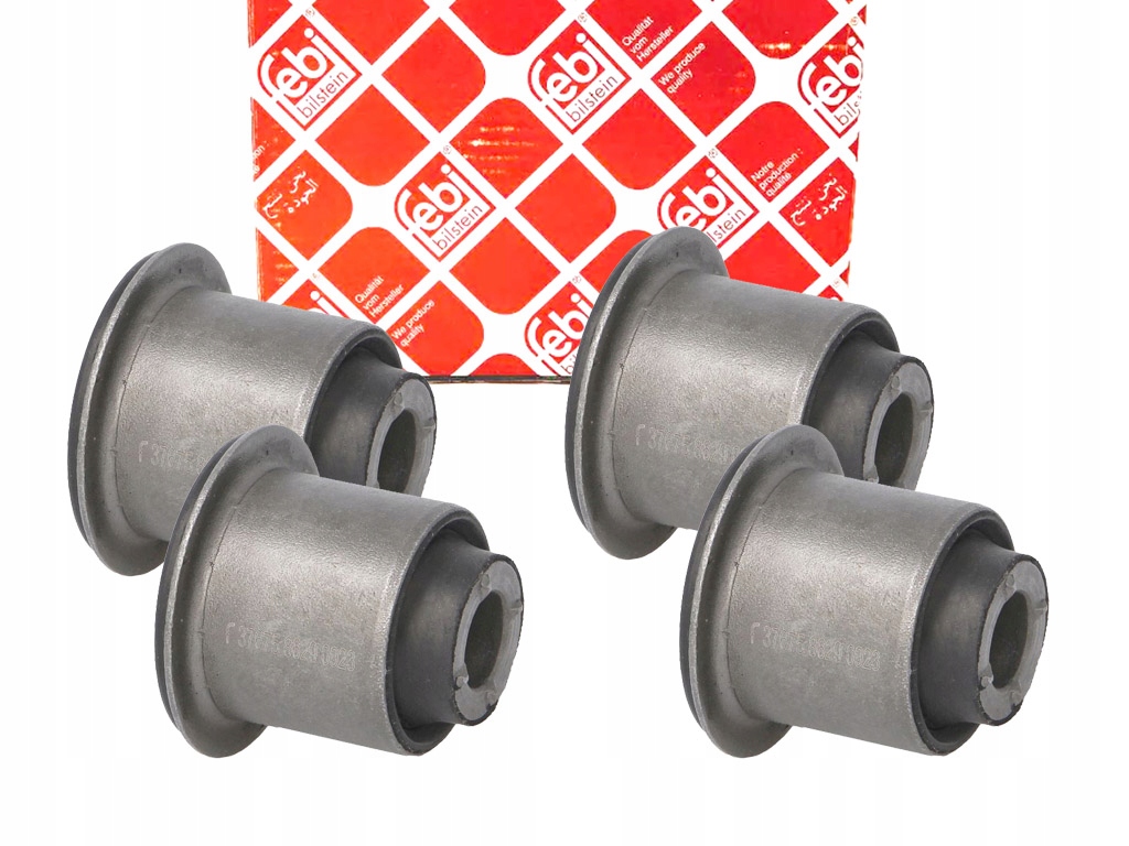 фото №1, 4 x febi втулки важеля перед dacia duster 2010 - 2018