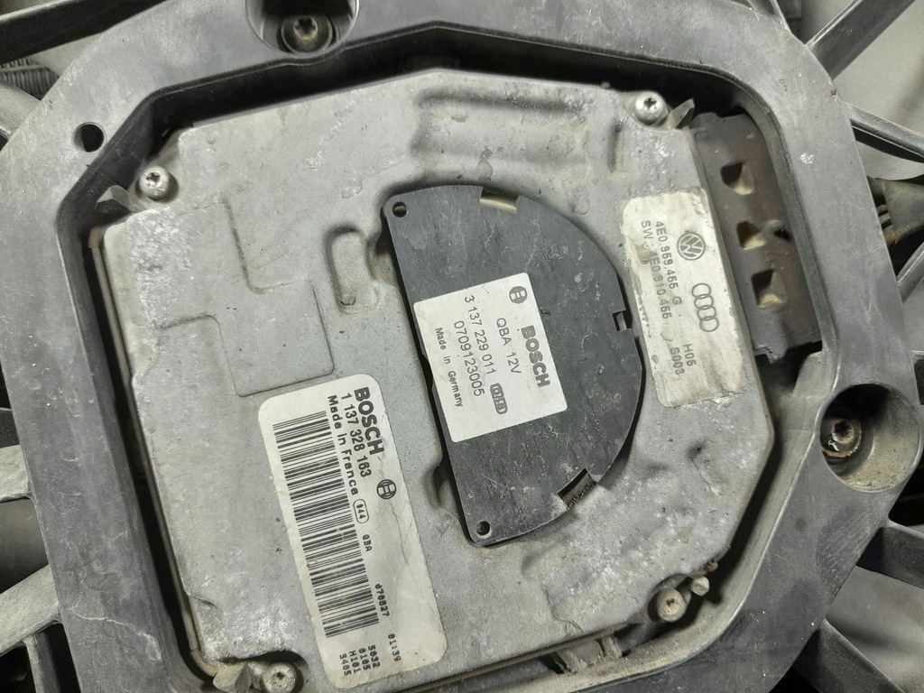 фото №5, Audi a8 d3 4.2 tdi радиатор wody вентилятор